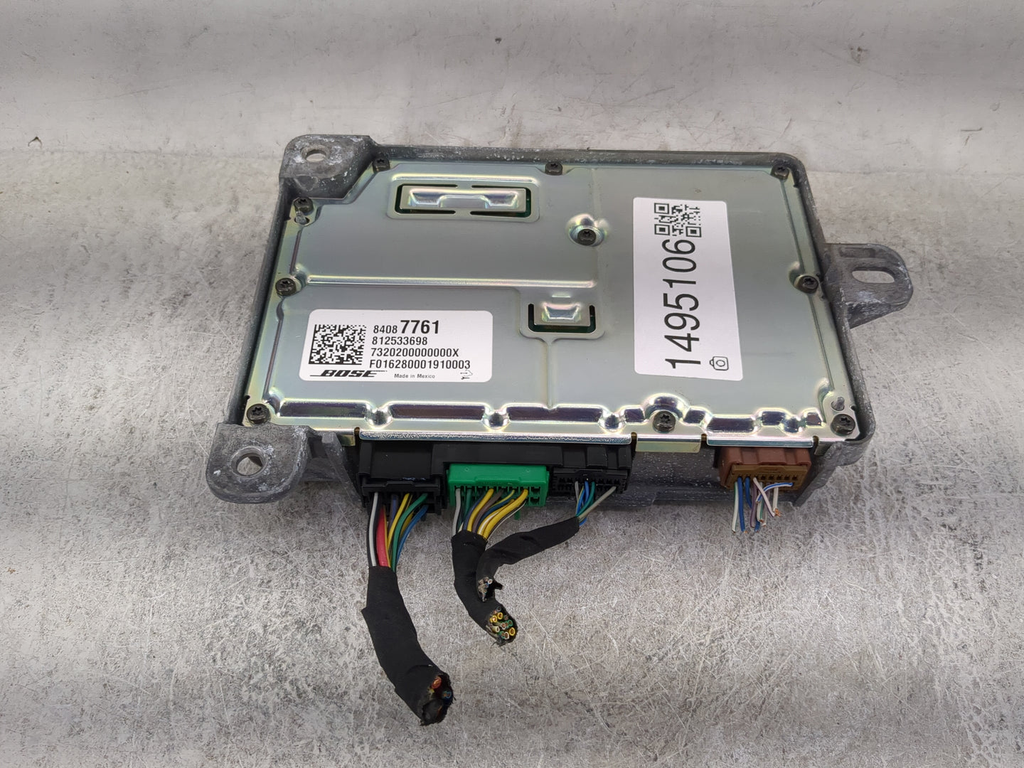 2017 Cadillac Cts Radio AM FM Cd Player Receiver Replacement P/N:84087761 812533698 Fits OEM Used Auto Parts - Oemusedautopa
