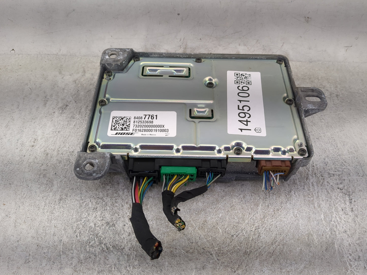 2017 Cadillac Cts Radio AM FM Cd Player Receiver Replacement P/N:84087761 812533698 Fits OEM Used Auto Parts - Oemusedautopa