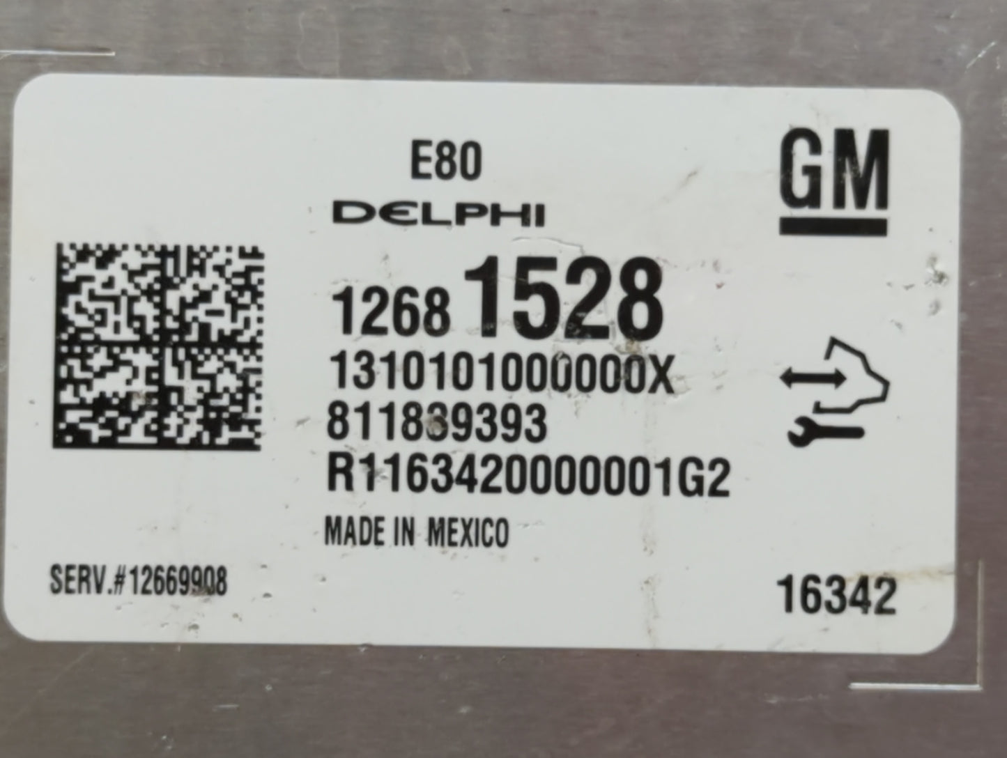 2017-2019 Cadillac Cts PCM Engine Control Computer ECU ECM PCU OEM P/N:12681528 Fits Fits 2017 2018 2019 2020 2021 2022 OEM 