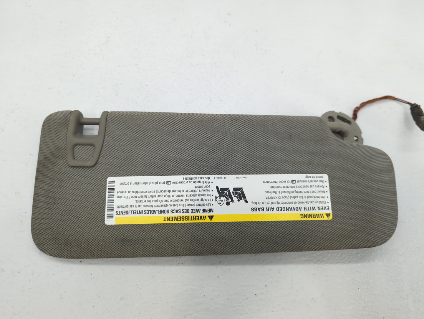 2014-2019 Cadillac Cts Sun Visor Shade Replacement Driver Left Mirror Fits Fits 2014 2015 2016 2017 2018 2019 OEM Used Auto 