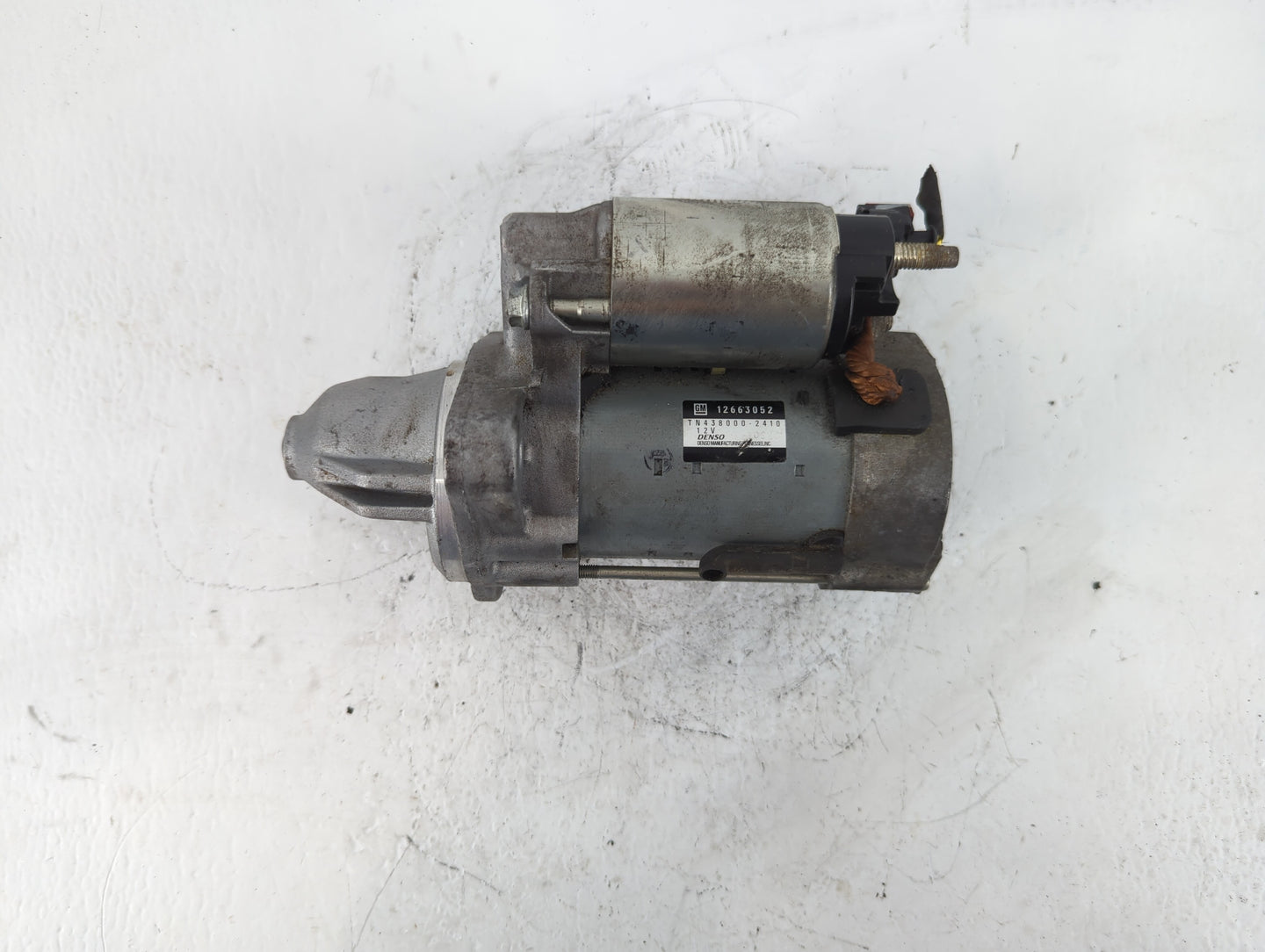 2016-2019 Cadillac Cts Car Starter Motor Solenoid OEM P/N:12663052 TN438000-2410 Fits Fits 2016 2017 2018 2019 OEM Used Auto