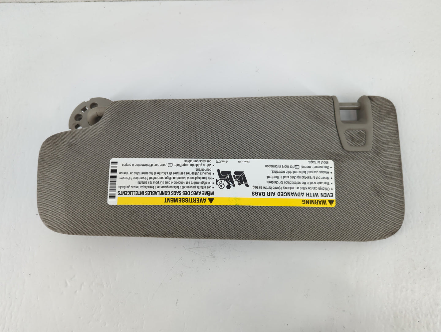 2014-2019 Cadillac Cts Sun Visor Shade Replacement Passenger Right Mirror Fits Fits 2014 2015 2016 2017 2018 2019 OEM Used A