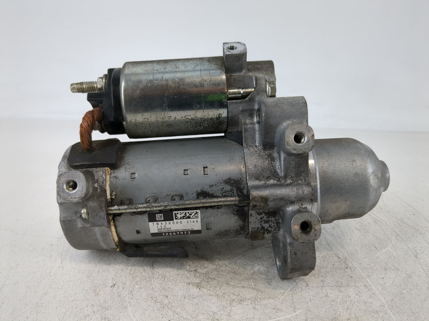 2017-2020 Cadillac Xt5 Car Starter Motor Solenoid OEM P/N:TN438000-2140 12667973 Fits Fits 2016 2017 2018 2019 2020 2021 202