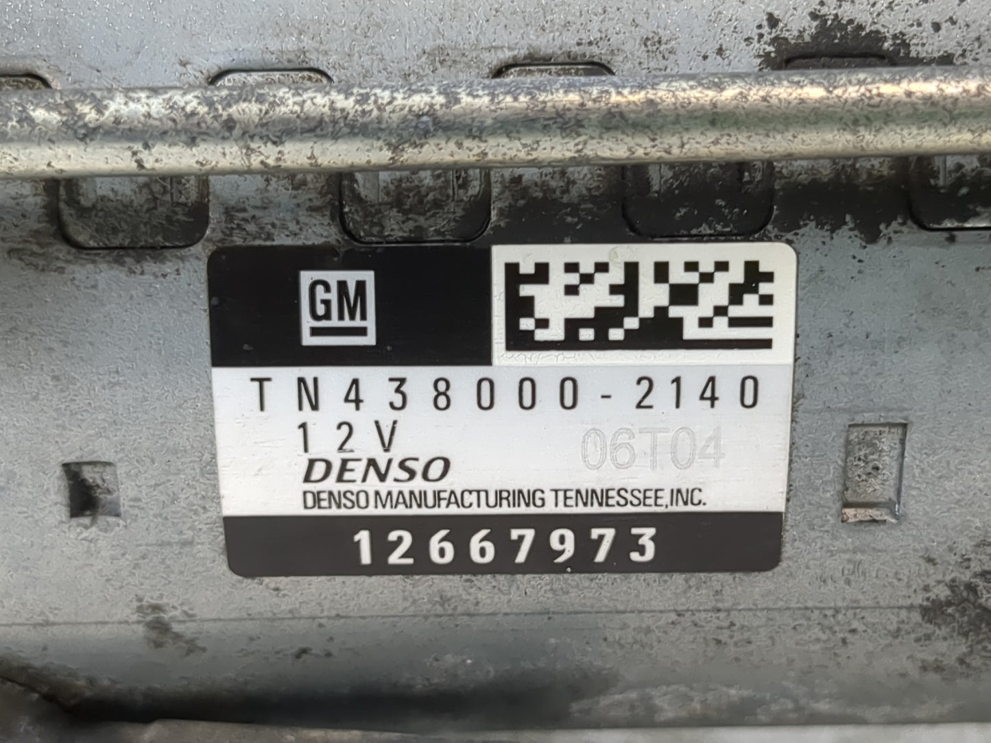 2017-2020 Cadillac Xt5 Car Starter Motor Solenoid OEM P/N:TN438000-2140 12667973 Fits Fits 2016 2017 2018 2019 2020 2021 202