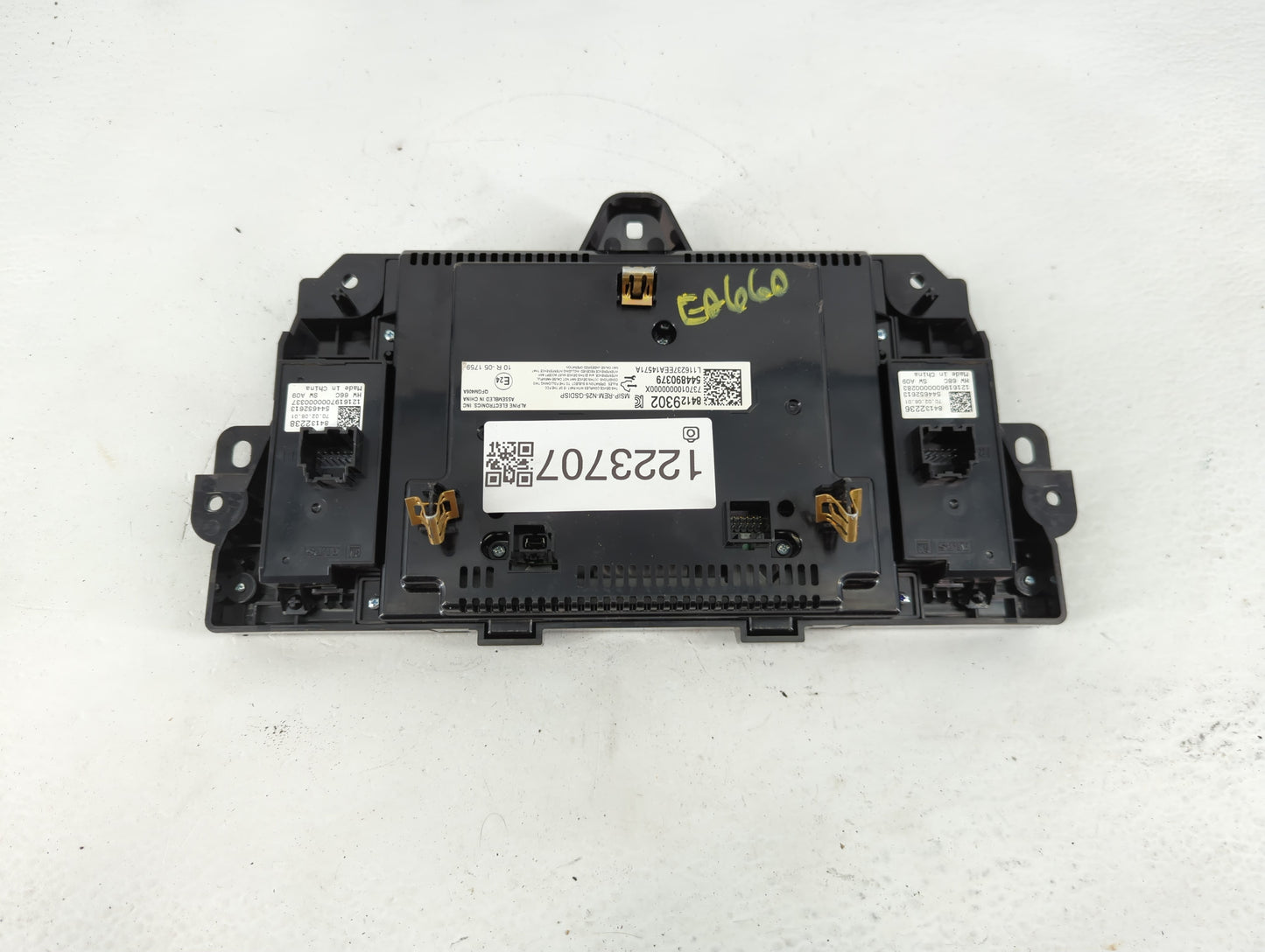 2017 Cadillac Xt5 Radio AM FM Cd Player Receiver Replacement P/N:L116237EEA14571A 544890379, 84129302 Fits OEM Used Auto Par