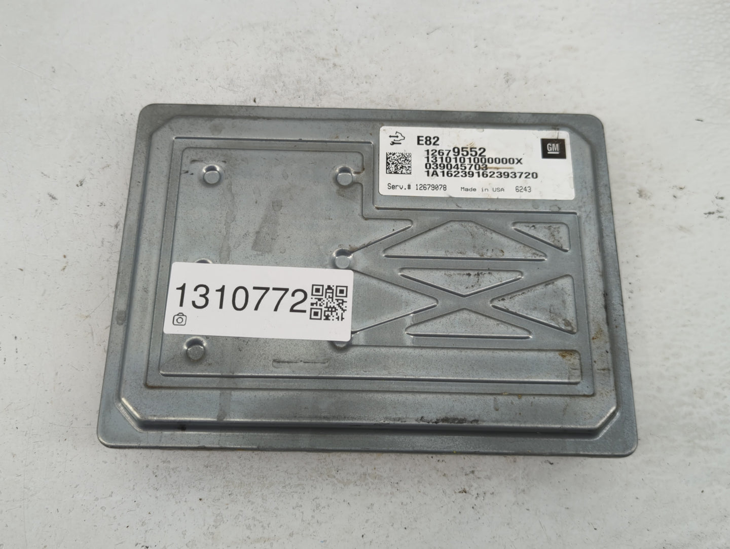 2017-2020 Cadillac Xt5 PCM Engine Control Computer ECU ECM PCU OEM P/N:039045703 12679552 Fits OEM Used Auto Parts - Oemused