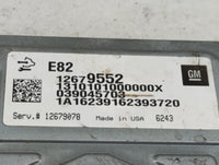 2017-2020 Cadillac Xt5 PCM Engine Control Computer ECU ECM PCU OEM P/N:039045703 12679552 Fits OEM Used Auto Parts - Oemused