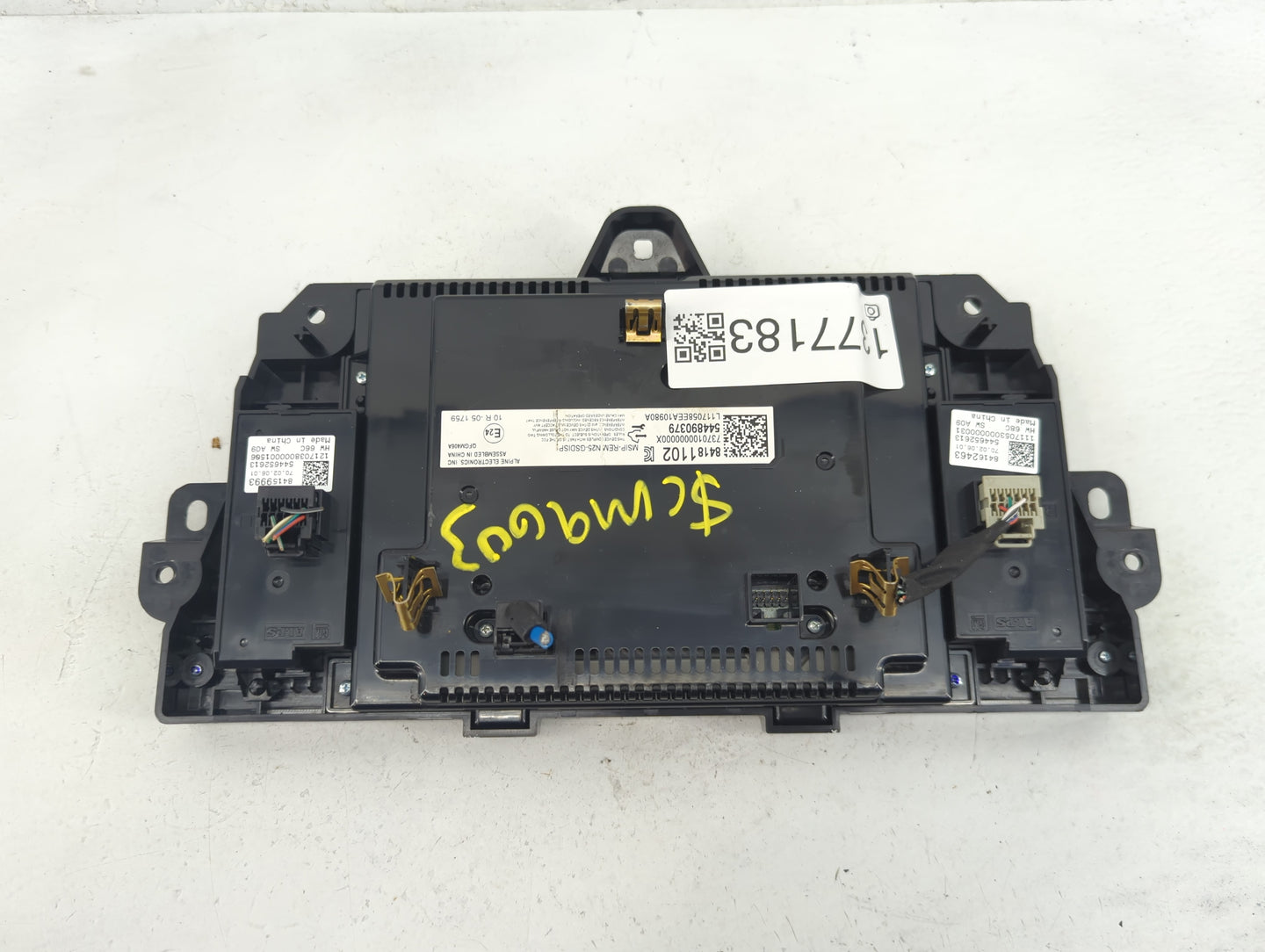 2017 Cadillac Xt5 Information Display Screen - Oemusedautoparts1.com
