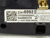 2017-2020 Cadillac Xt5 Climate Control Module Temperature AC/Heater Replacement P/N:544890379 23416992 Fits OEM Used Auto Pa
