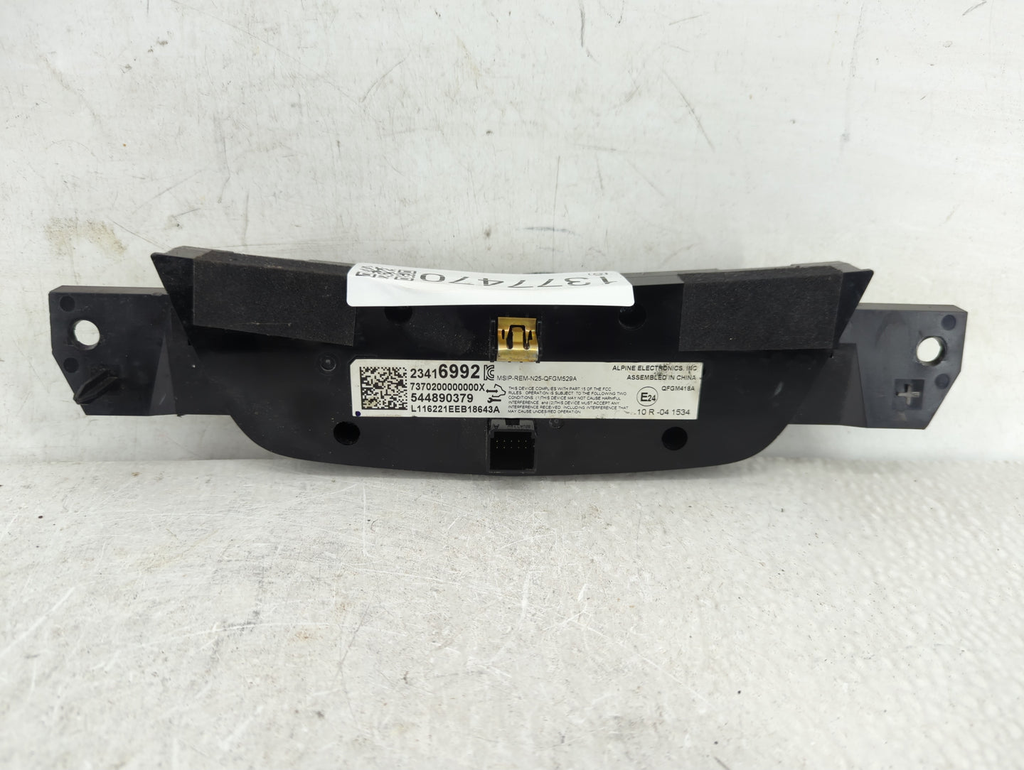 2017-2020 Cadillac Xt5 Climate Control Module Temperature AC/Heater Replacement P/N:544890379 23416992 Fits OEM Used Auto Pa