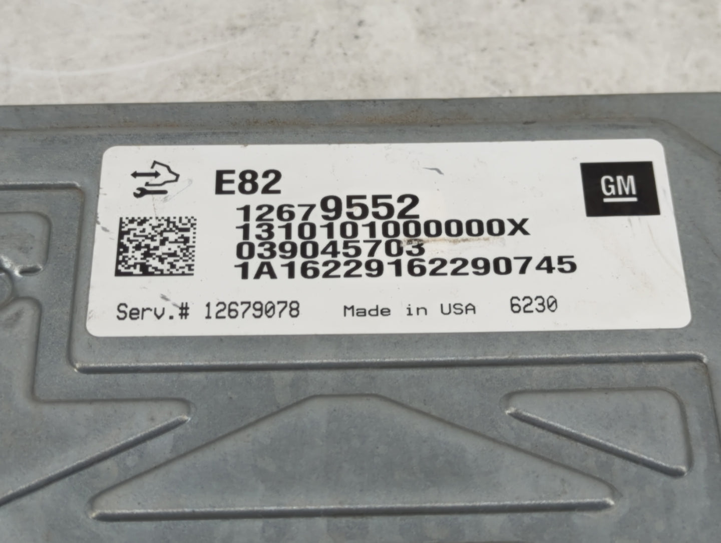 2017-2020 Cadillac Xt5 PCM Engine Control Computer ECU ECM PCU OEM P/N:039045703 12679552 Fits OEM Used Auto Parts - Oemused