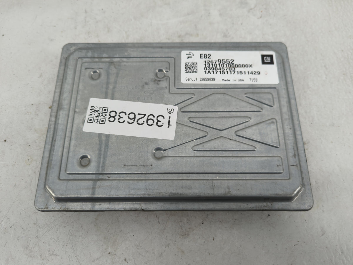 2017-2020 Cadillac Xt5 PCM Engine Control Computer ECU ECM PCU OEM P/N:039045703 12679552 Fits 2016 2017 2018 2019 2020 2021