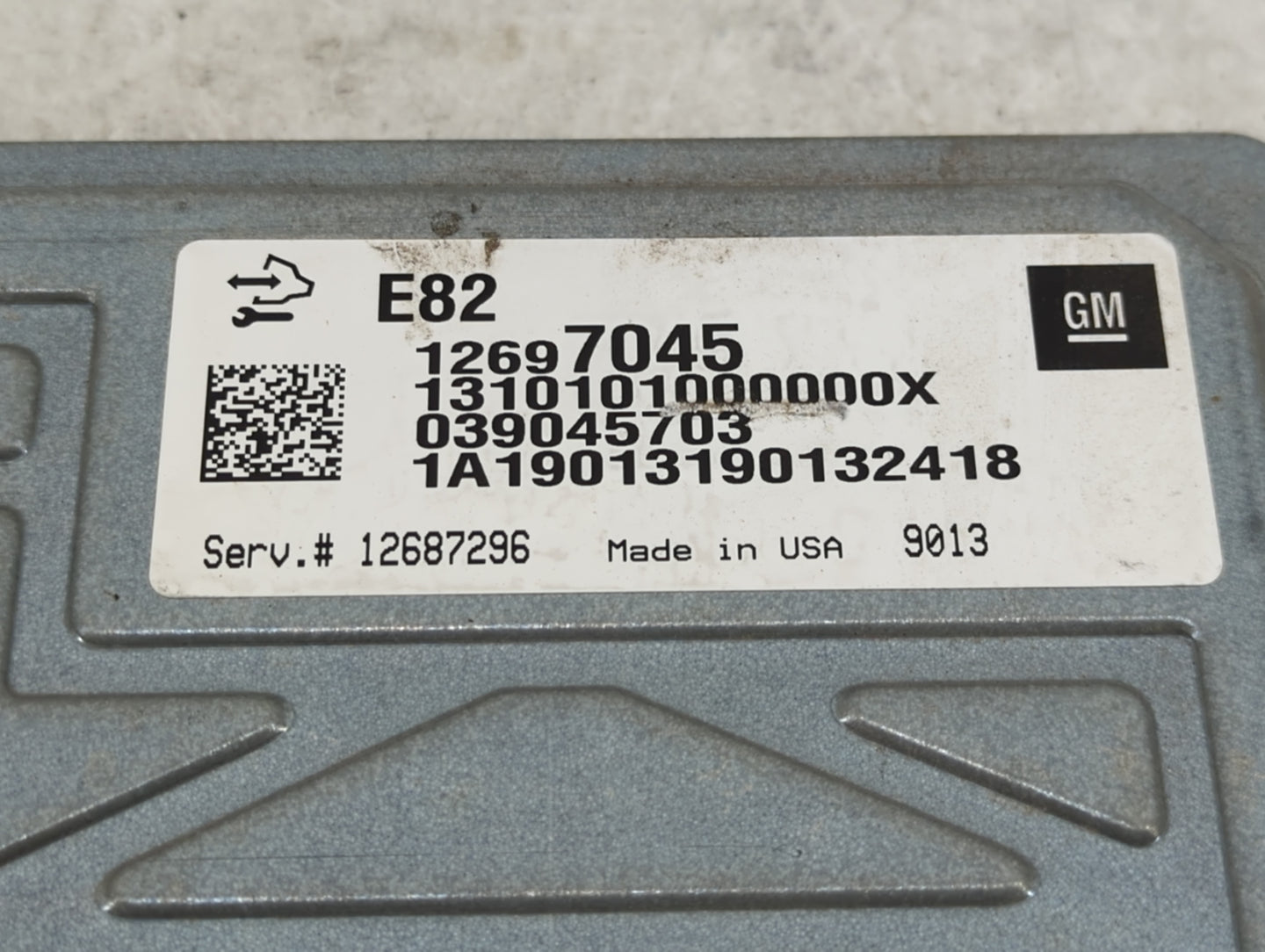 2017-2020 Cadillac Xt5 PCM Engine Control Computer ECU ECM PCU OEM P/N:039045703 12697045 Fits OEM Used Auto Parts - Oemused