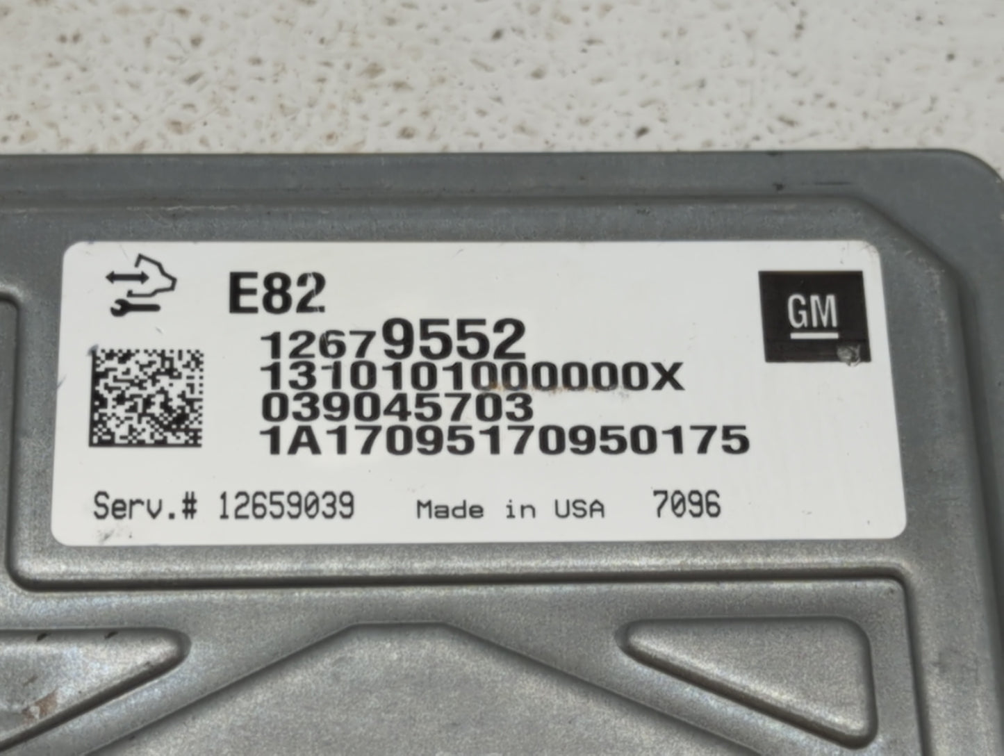 2017-2018 Cadillac Xt5 PCM Engine Control Computer ECU ECM PCU OEM P/N:12659039 12687483, 12687296 Fits Fits 2016 2017 2018 