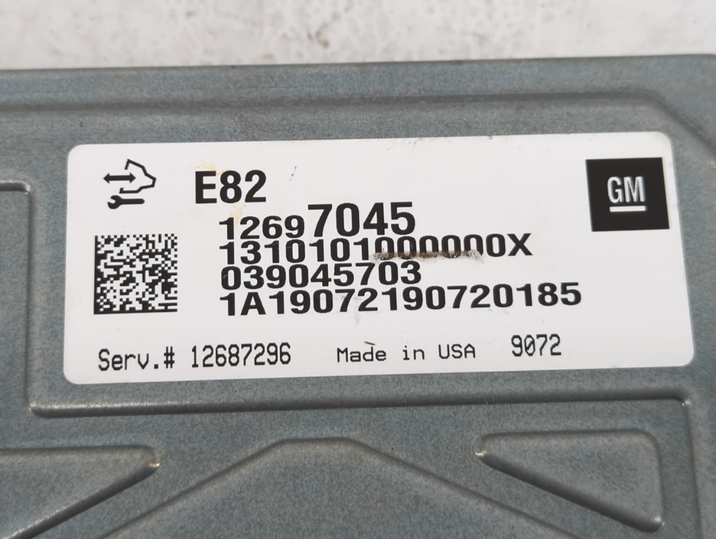 2017-2020 Cadillac Xt5 PCM Engine Control Computer ECU ECM PCU OEM P/N:12687296 12697045 Fits OEM Used Auto Parts - Oemuseda