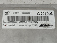 2017 Cadillac Xt5 PCM Engine Control Computer ECU ECM PCU OEM P/N:12667189 12667002, 12685918, 12670801 Fits Fits 2018 2019 