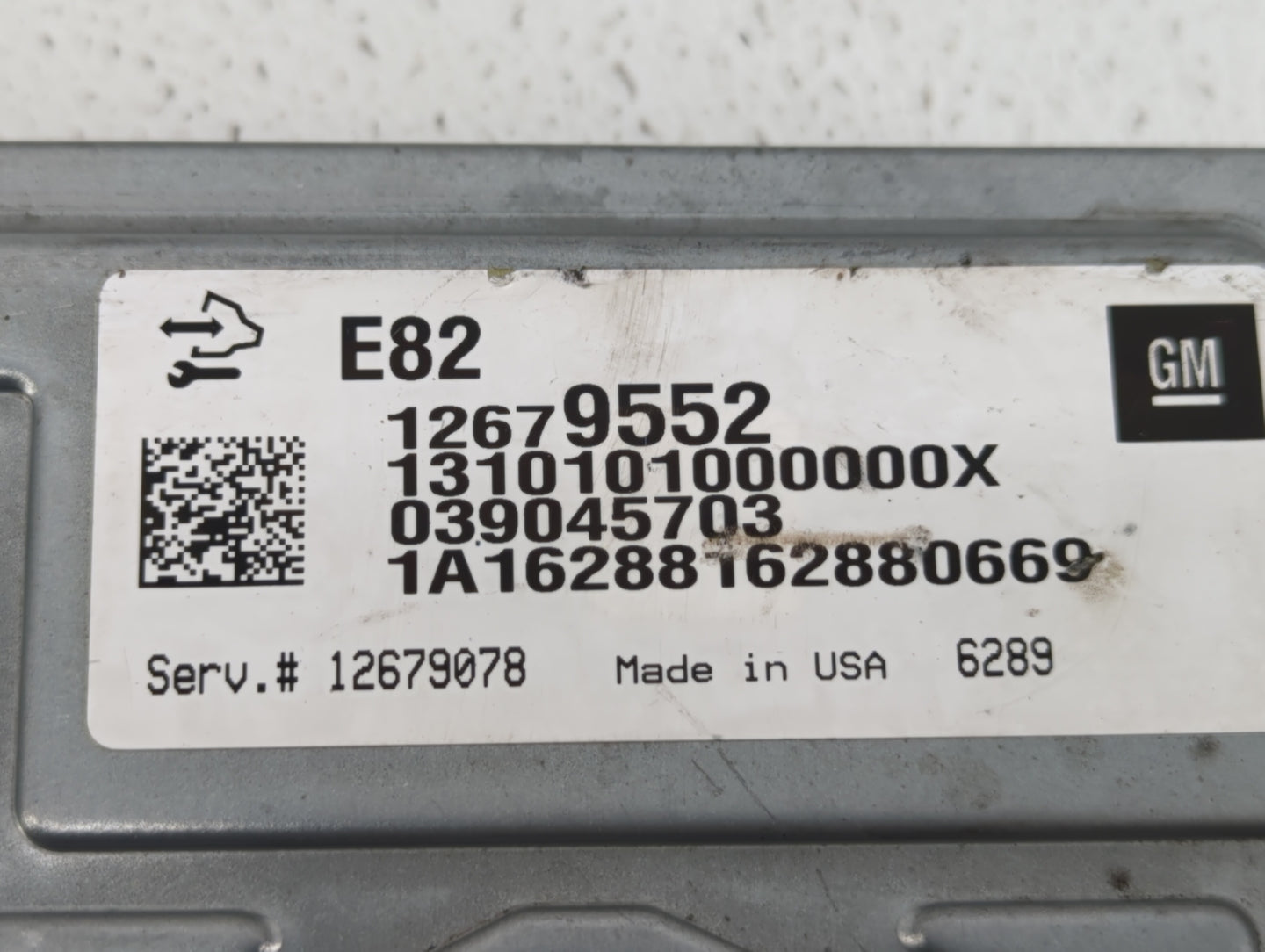 2017-2020 Cadillac Xt5 PCM Engine Control Computer ECU ECM PCU OEM P/N:12679078 12679552 Fits OEM Used Auto Parts - Oemuseda