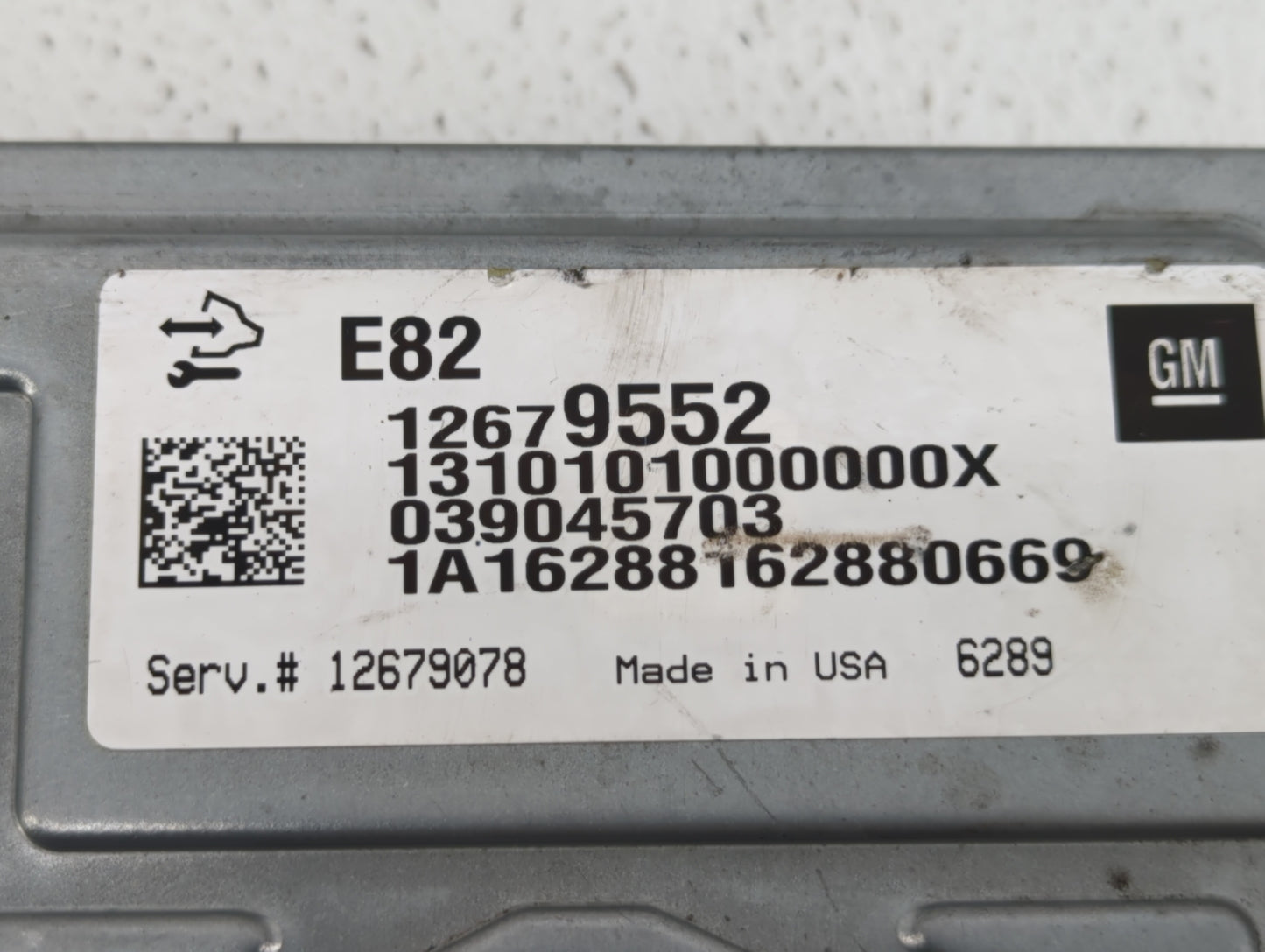 2017-2020 Cadillac Xt5 PCM Engine Control Computer ECU ECM PCU OEM P/N:12679078 12679552 Fits OEM Used Auto Parts - Oemuseda