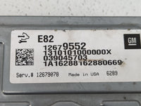 2017-2020 Cadillac Xt5 PCM Engine Control Computer ECU ECM PCU OEM P/N:12679078 12679552 Fits OEM Used Auto Parts - Oemuseda