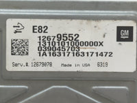 2017-2020 Cadillac Xt5 PCM Engine Control Computer ECU ECM PCU OEM P/N:12679078 12679552 Fits OEM Used Auto Parts - Oemuseda
