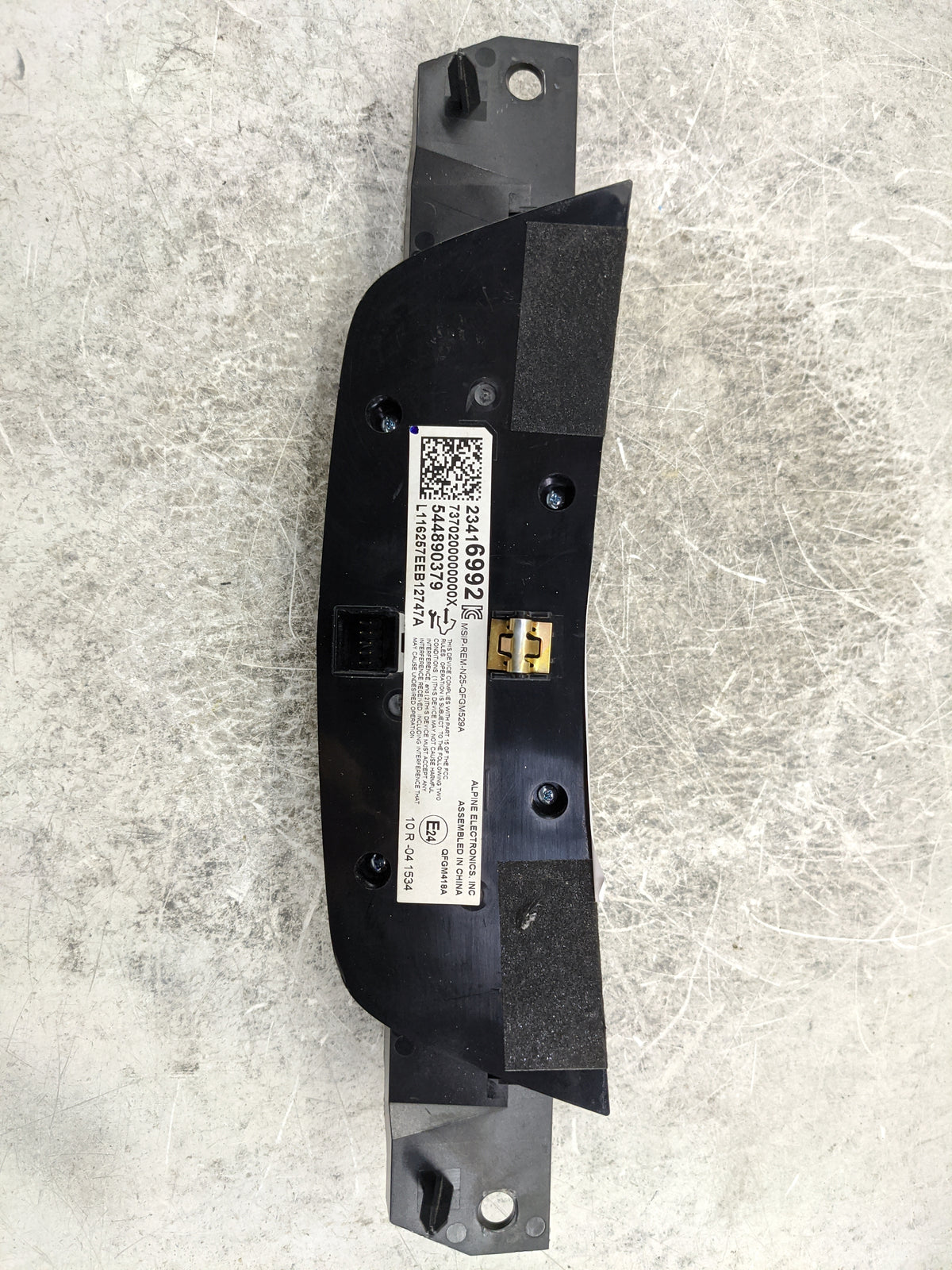 2017-2020 Cadillac Xt5 Climate Control Module Temperature AC/Heater Replacement P/N:23416992 544890379 Fits OEM Used Auto Pa
