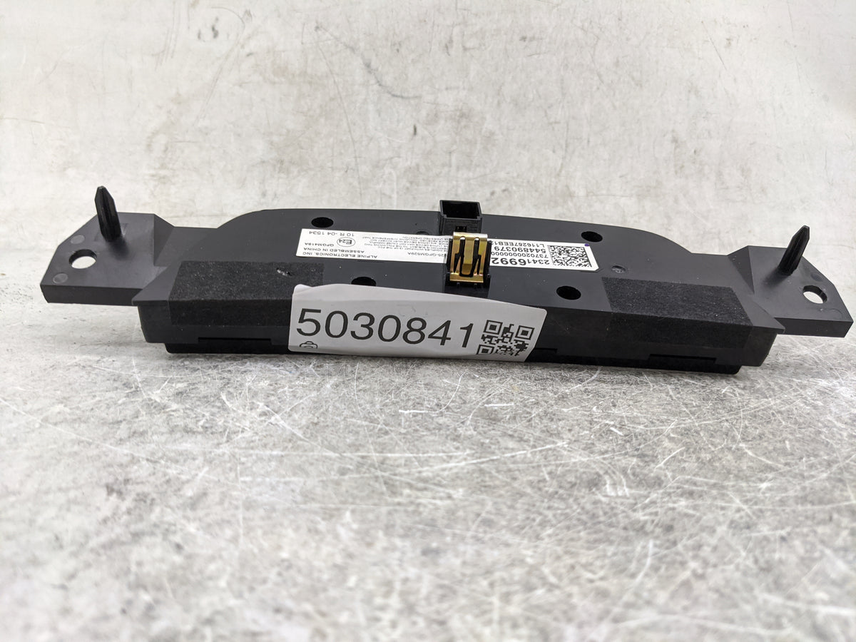 2017-2020 Cadillac Xt5 Climate Control Module Temperature AC/Heater Replacement P/N:23416992 544890379 Fits OEM Used Auto Pa