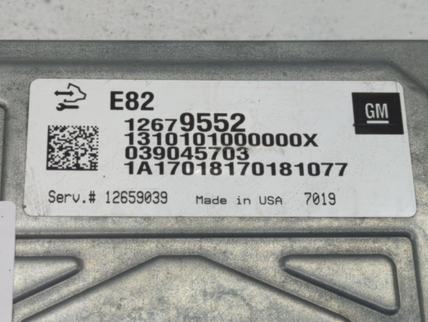 2017-2020 Cadillac Xt5 PCM Engine Control Computer ECU ECM PCU OEM P/N:12679552 Fits Fits 2016 2017 2018 2019 2020 2021 2022