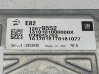 2017-2020 Cadillac Xt5 PCM Engine Control Computer ECU ECM PCU OEM P/N:12679552 Fits Fits 2016 2017 2018 2019 2020 2021 2022
