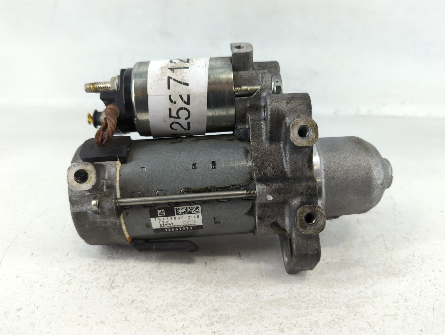 2017-2020 Cadillac Xt5 Car Starter Motor Solenoid OEM P/N:12667973 438000-2140 Fits Fits 2016 2017 2018 2019 2020 2021 2022 