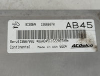 2017-2019 Cadillac Xts PCM Engine Control Computer ECU ECM PCU OEM P/N:E39A12666070 Fits Fits 2017 2018 2019 2020 OEM Used A