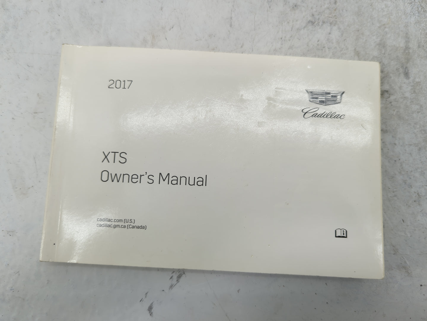 2017 Cadillac Xts Owners Manual Book Guide P/N:23217164 23446839 OEM Used Auto Parts - Oemusedautoparts1.com
