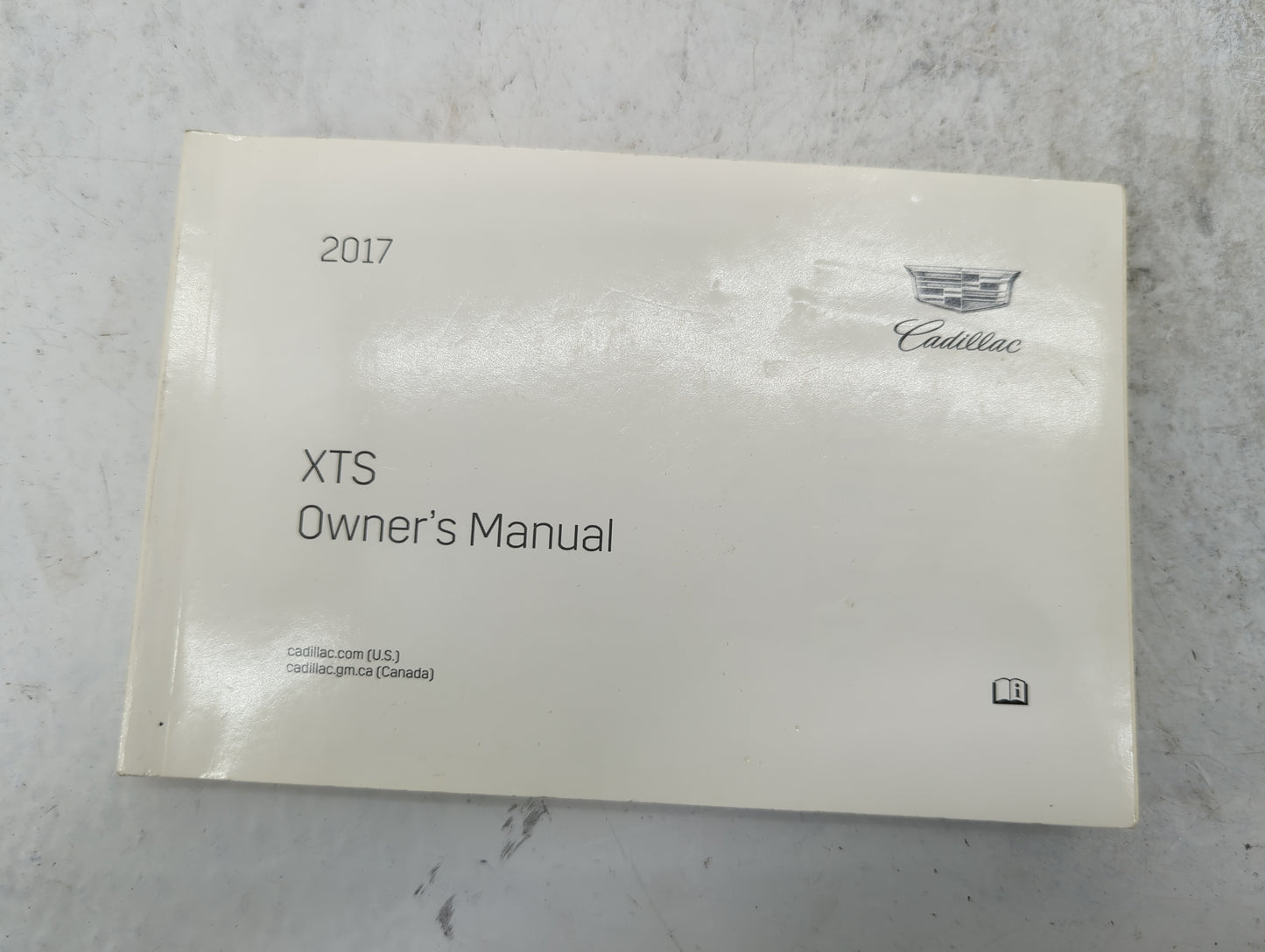 2017 Cadillac Xts Owners Manual Book Guide P/N:23217164 23446839 OEM Used Auto Parts - Oemusedautoparts1.com