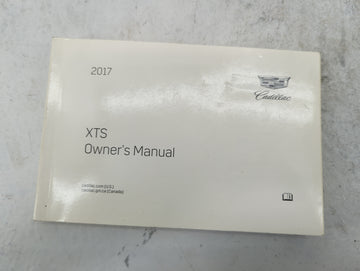 2017 Cadillac Xts Owners Manual Book Guide P/N:23217164 23446839 OEM Used Auto Parts - Oemusedautoparts1.com