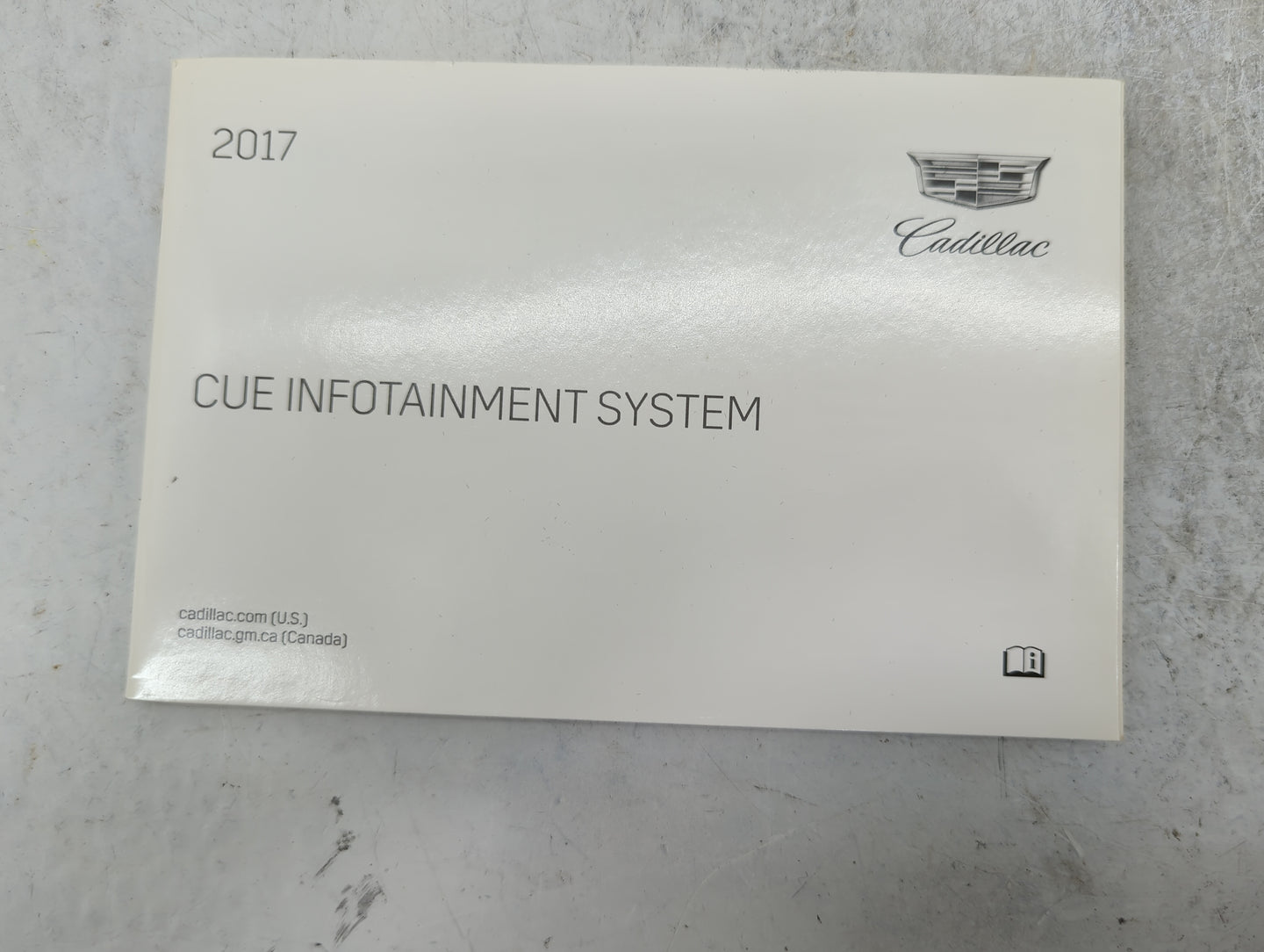 2017 Cadillac Xts Owners Manual Book Guide P/N:23217164 23446839 OEM Used Auto Parts - Oemusedautoparts1.com