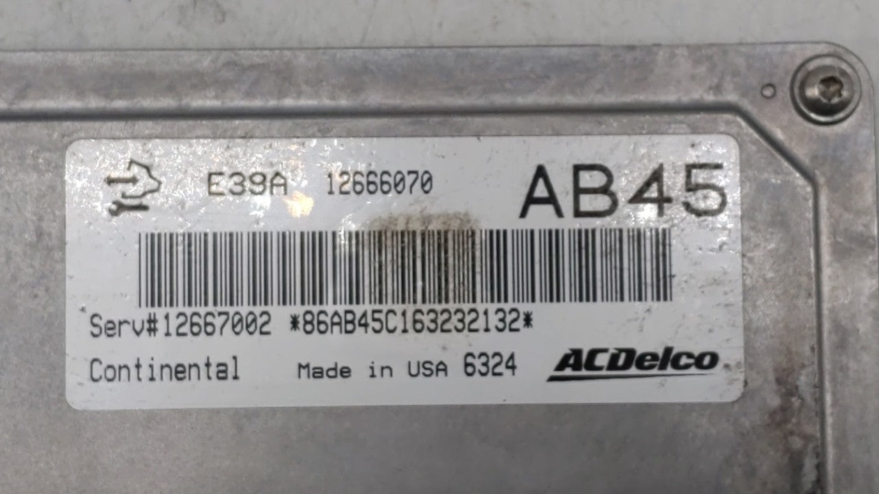 2017-2019 Cadillac Xts PCM Engine Control Computer ECU ECM PCU OEM P/N:12666068 12667002, 12666070 Fits Fits 2017 2018 2019 