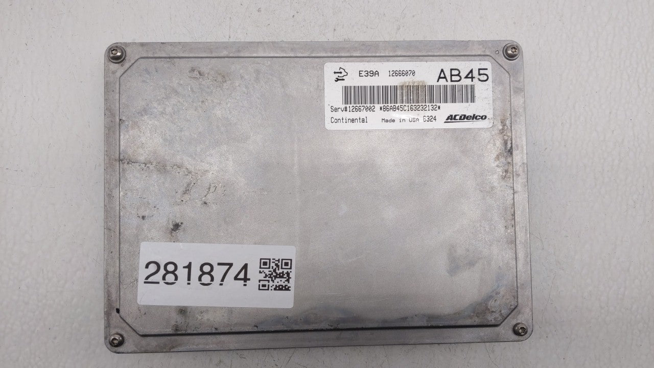 2017-2019 Cadillac Xts PCM Engine Control Computer ECU ECM PCU OEM P/N:12666068 12667002, 12666070 Fits Fits 2017 2018 2019 