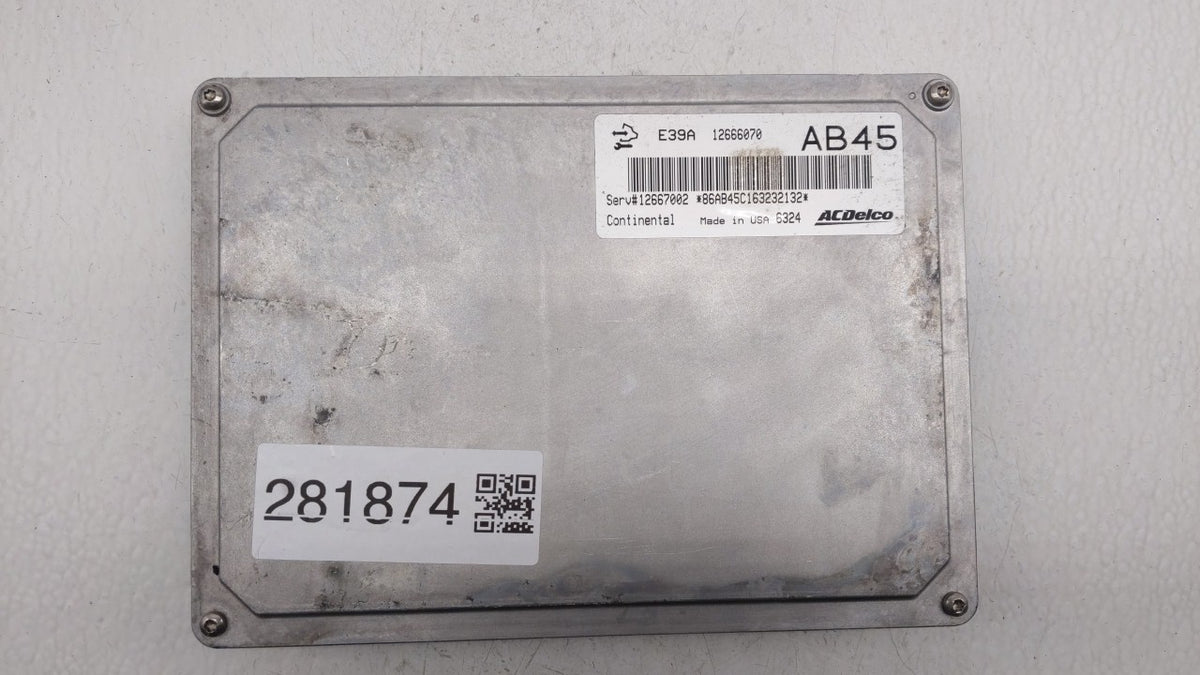 2017-2019 Cadillac Xts PCM Engine Control Computer ECU ECM PCU OEM P/N:12666068 12667002, 12666070 Fits 2017 2018 2019 2020 
