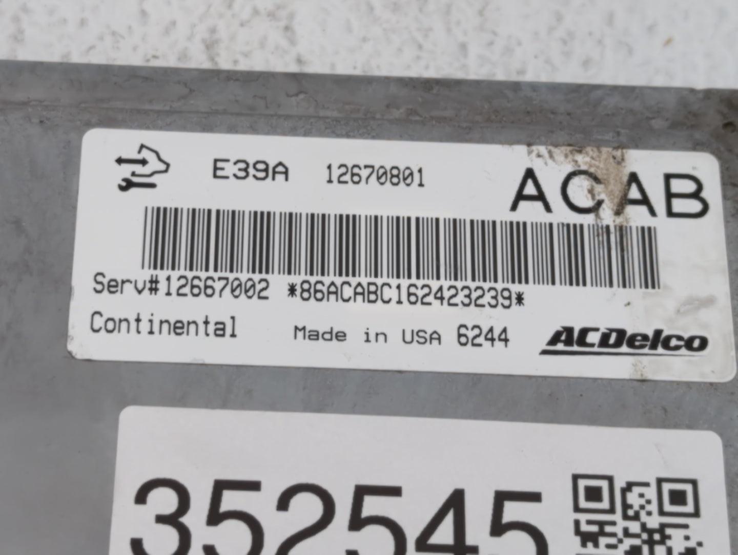 2017-2019 Cadillac Xts PCM Engine Control Computer ECU ECM PCU OEM P/N:12667002 12685918, 12698026 Fits Fits 2017 2018 2019 