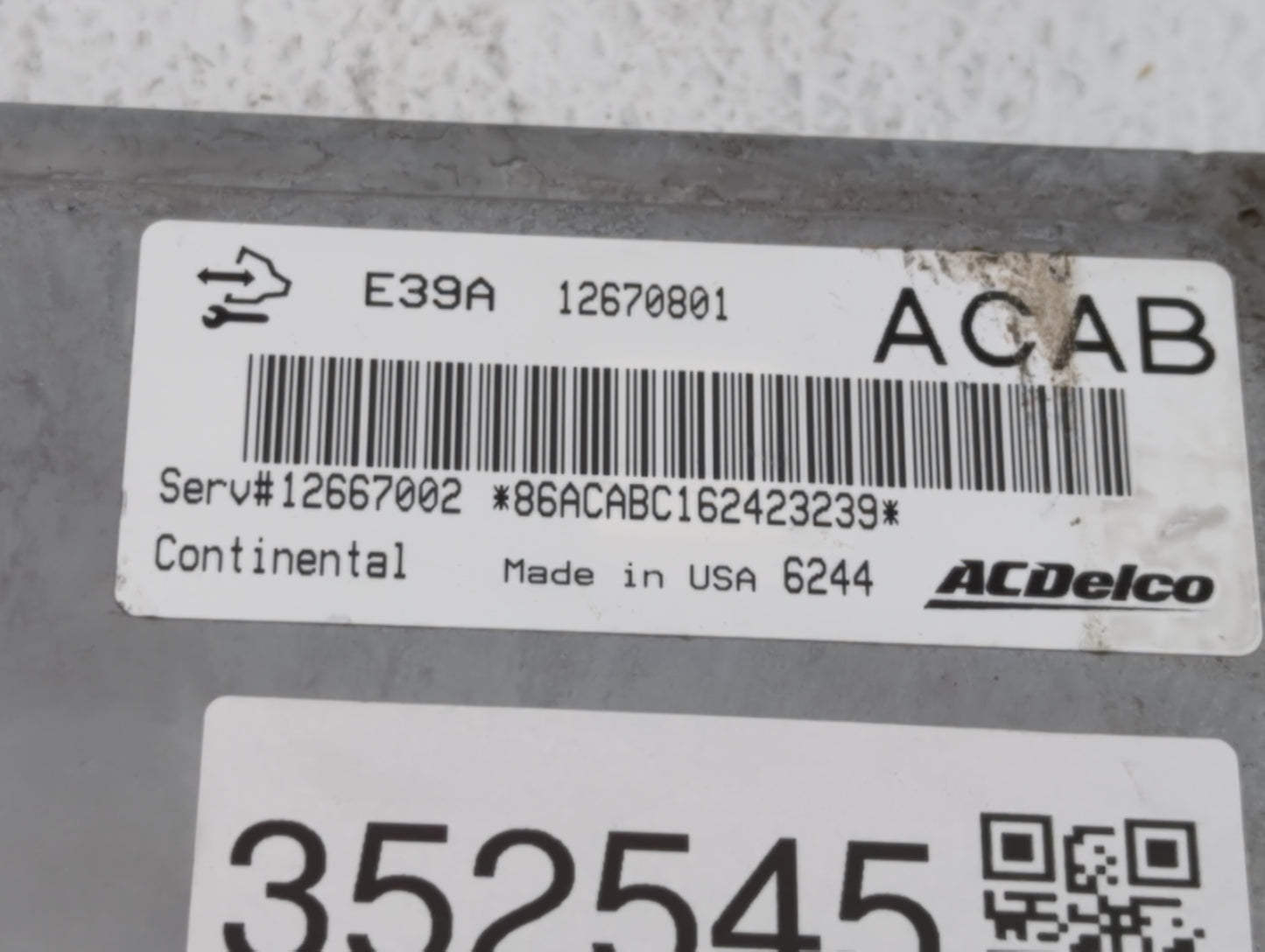 2017-2019 Cadillac Xts PCM Engine Control Computer ECU ECM PCU OEM P/N:12667002 12685918, 12698026 Fits Fits 2017 2018 2019 
