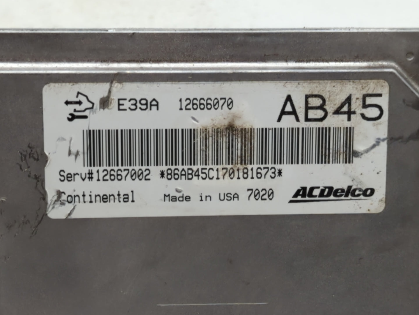 2017-2019 Cadillac Xts PCM Engine Control Computer ECU ECM PCU OEM P/N:12667002 12667000, 12670801 Fits Fits 2017 2018 2019 