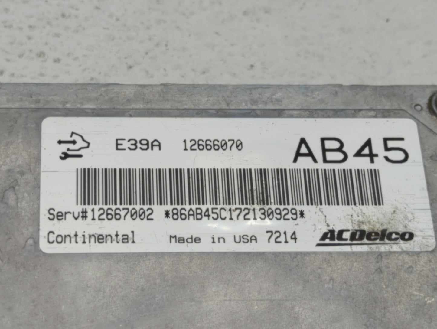 2017-2019 Cadillac Xts PCM Engine Control Computer ECU ECM PCU OEM P/N:12666070 Fits Fits 2017 2018 2019 2020 OEM Used Auto 