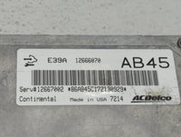 2017-2019 Cadillac Xts PCM Engine Control Computer ECU ECM PCU OEM P/N:12666070 Fits Fits 2017 2018 2019 2020 OEM Used Auto 