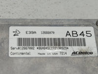 2017-2019 Cadillac Xts PCM Engine Control Computer ECU ECM PCU OEM P/N:12666070 Fits 2017 2018 2019 2020 OEM Used Auto Parts