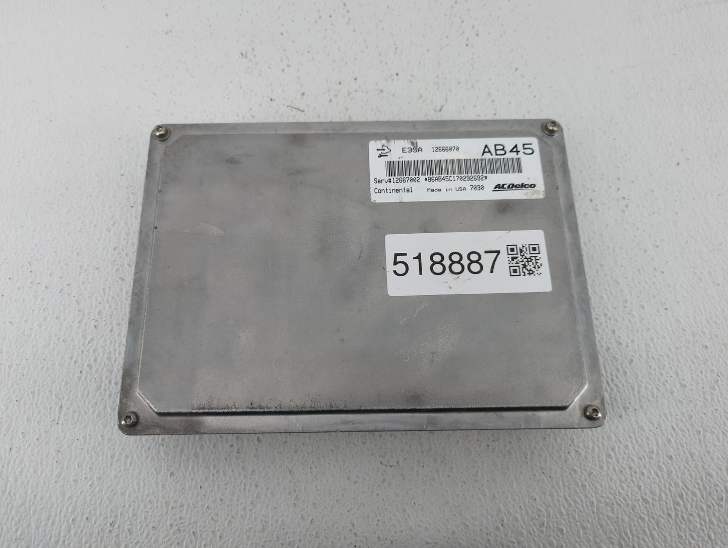 2017-2019 Cadillac Xts PCM Engine Control Computer ECU ECM PCU OEM P/N:12667002 12666070 Fits Fits 2017 2018 2019 2020 OEM U