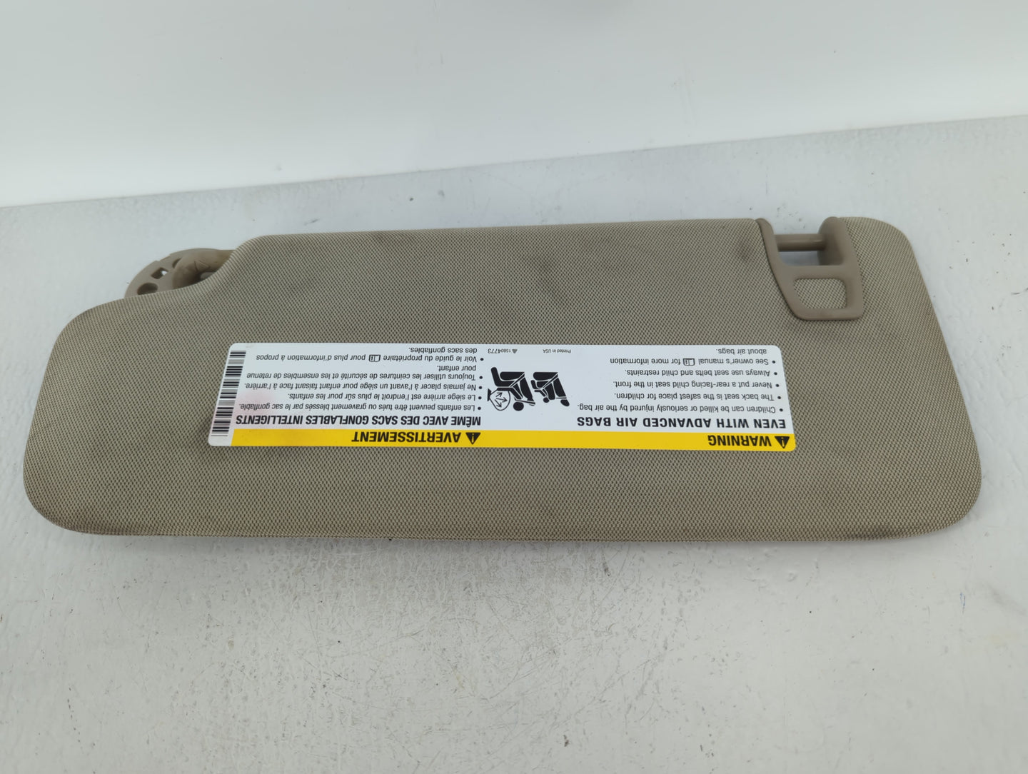 2013-2017 Cadillac Xts Sun Visor Shade Replacement Passenger Right Mirror Fits Fits 2013 2014 2015 2016 2017 OEM Used Auto P