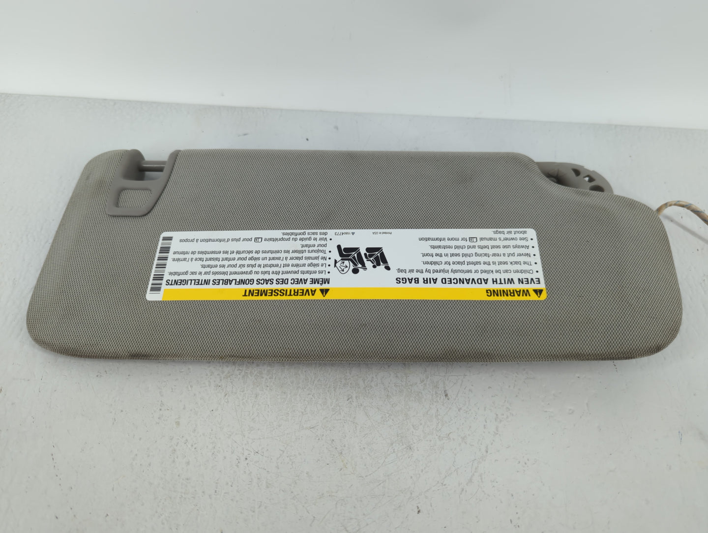 2013-2017 Cadillac Xts Sun Visor Shade Replacement Driver Left Mirror Fits Fits 2013 2014 2015 2016 2017 OEM Used Auto Parts