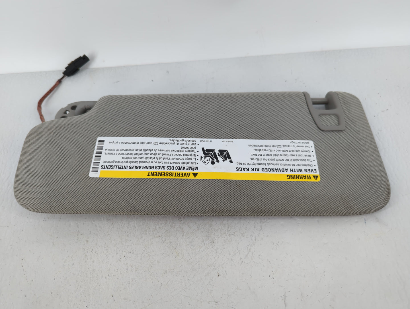 2013-2017 Cadillac Xts Sun Visor Shade Replacement Passenger Right Mirror Fits Fits 2013 2014 2015 2016 2017 OEM Used Auto P
