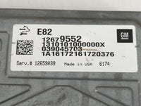 2017-2019 Cadillac Xts PCM Engine Control Computer ECU ECM PCU OEM P/N:12679552 E82 Fits Fits 2017 2018 2019 2020 OEM Used A