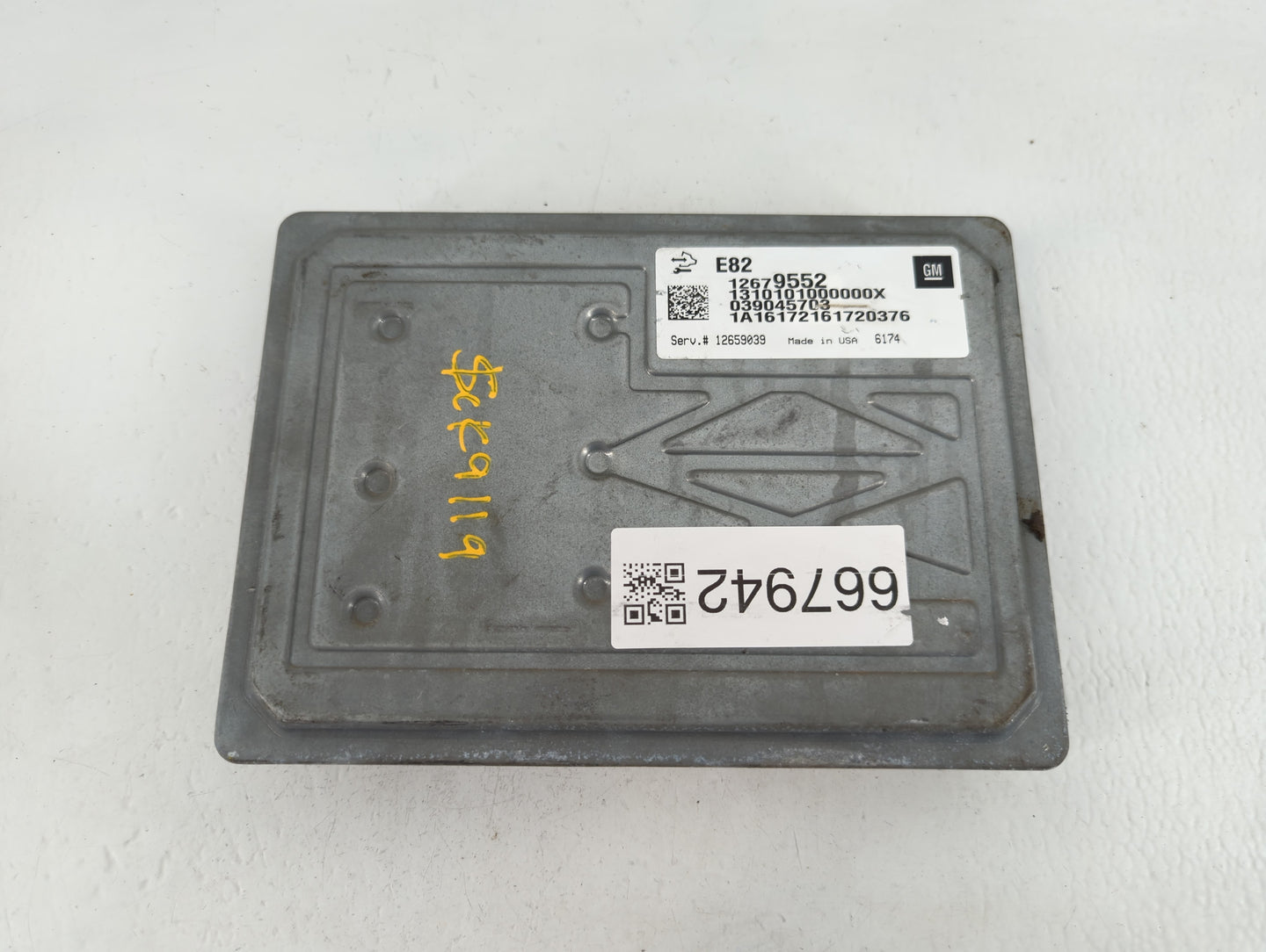 2017-2019 Cadillac Xts PCM Engine Control Computer ECU ECM PCU OEM P/N:12679552 E82 Fits Fits 2017 2018 2019 2020 OEM Used A