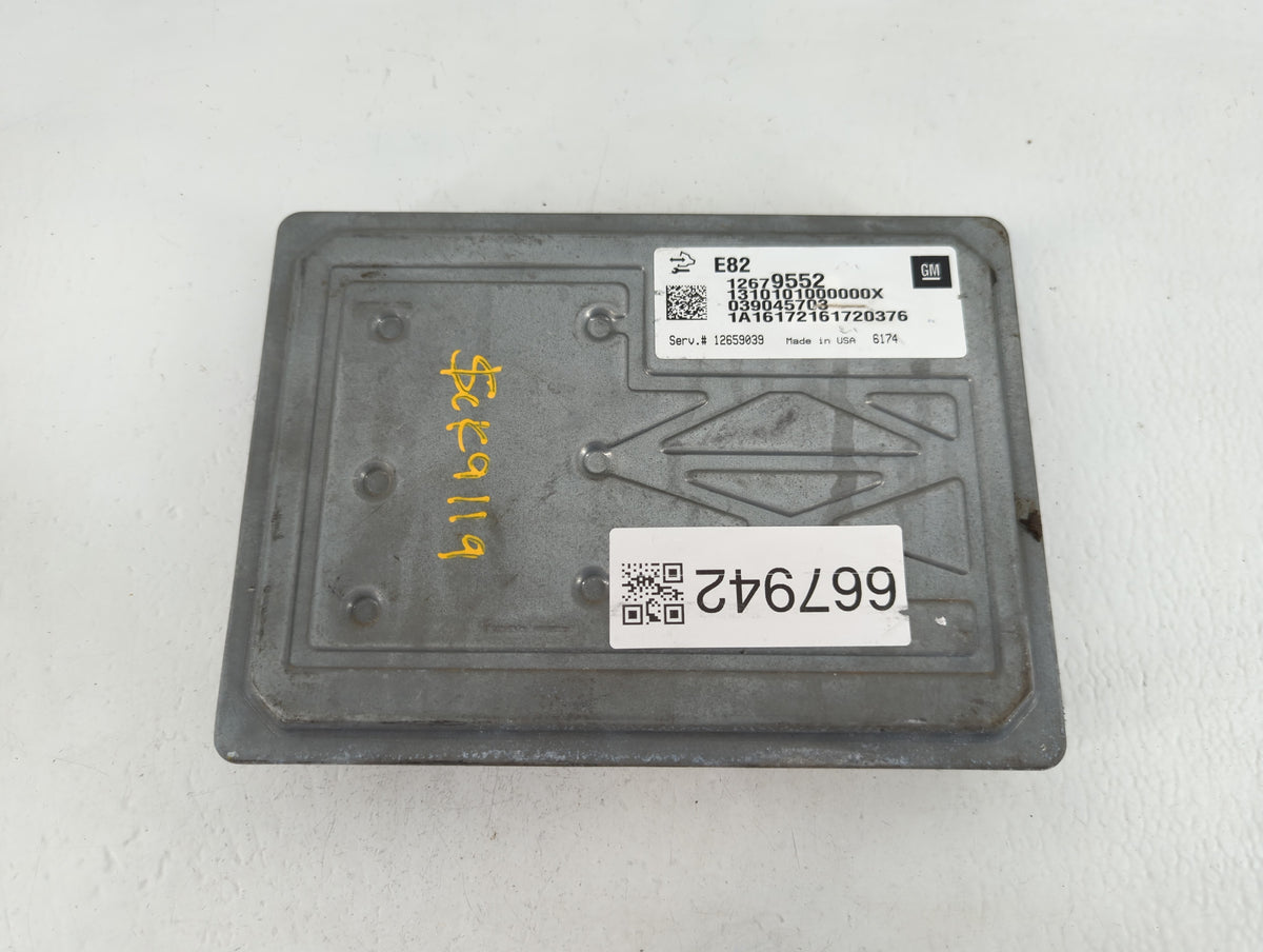 2017-2019 Cadillac Xts PCM Engine Control Computer ECU ECM PCU OEM P/N:12679552 E82 Fits 2017 2018 2019 2020 OEM Used Auto P
